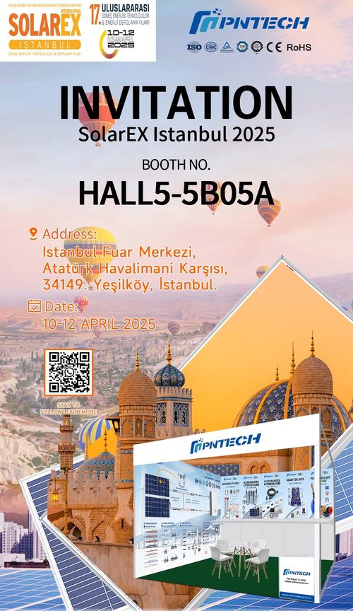 Latest company news about Cieszę się, że będę wystawiać na Solarex Istanbul 2025!